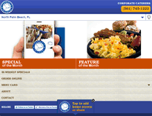 Tablet Screenshot of northpalmbeach.corpcaterers.com