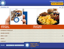 Tablet Screenshot of centralohio.corpcaterers.com